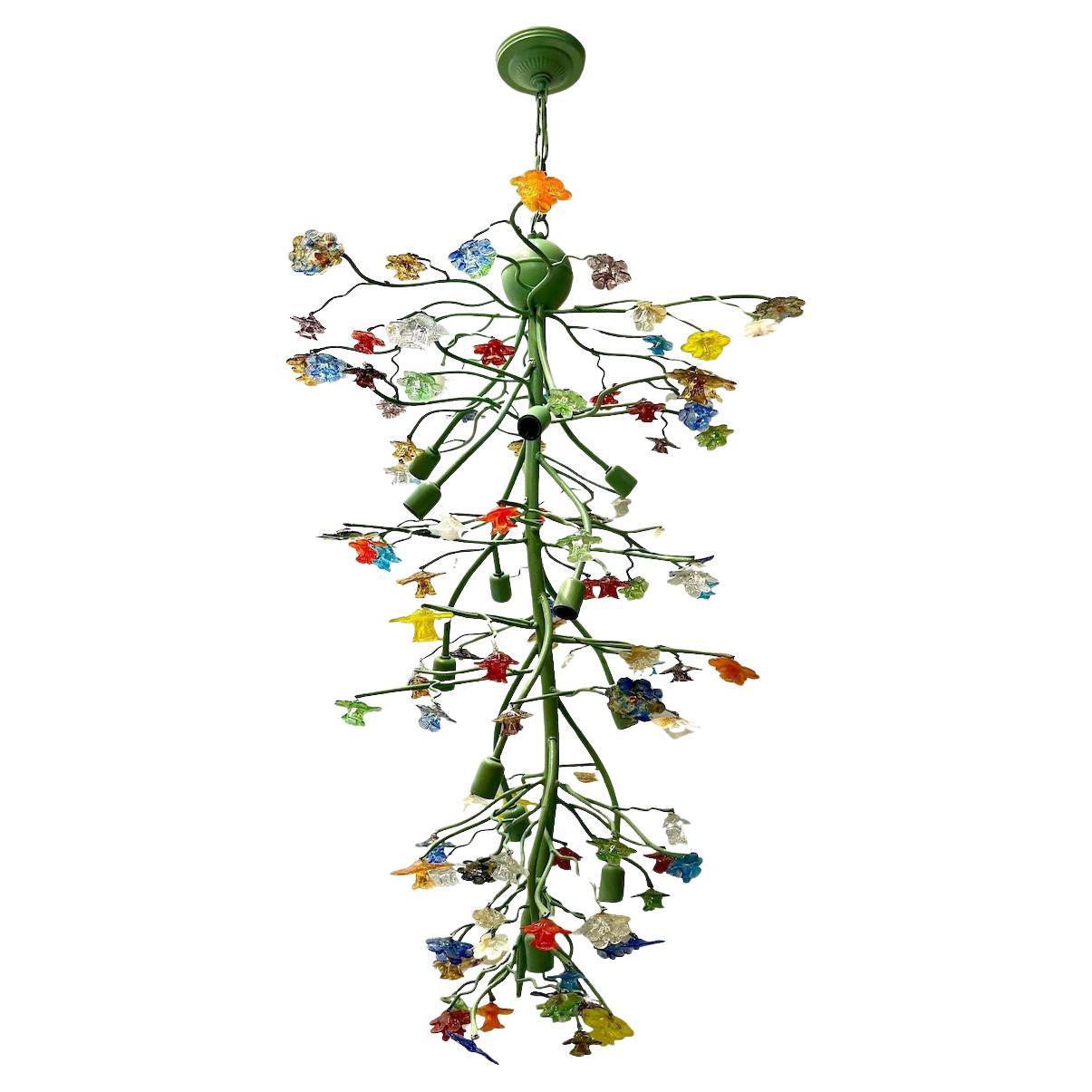 Hand-Painted Chandeliers and Pendants