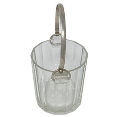 Vintage Italian Glass Ice Bucket
