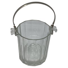 Retro Italian Glass Ice Bucket 