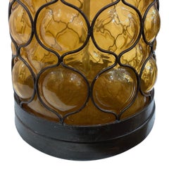 Vintage Italian Glass Lamp