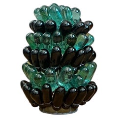 Vintage Italian Glass Pinecone Light Shade