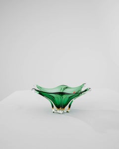 Vintage Italian Glass Plateau
