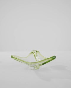 Vintage Italian Glass Plateau