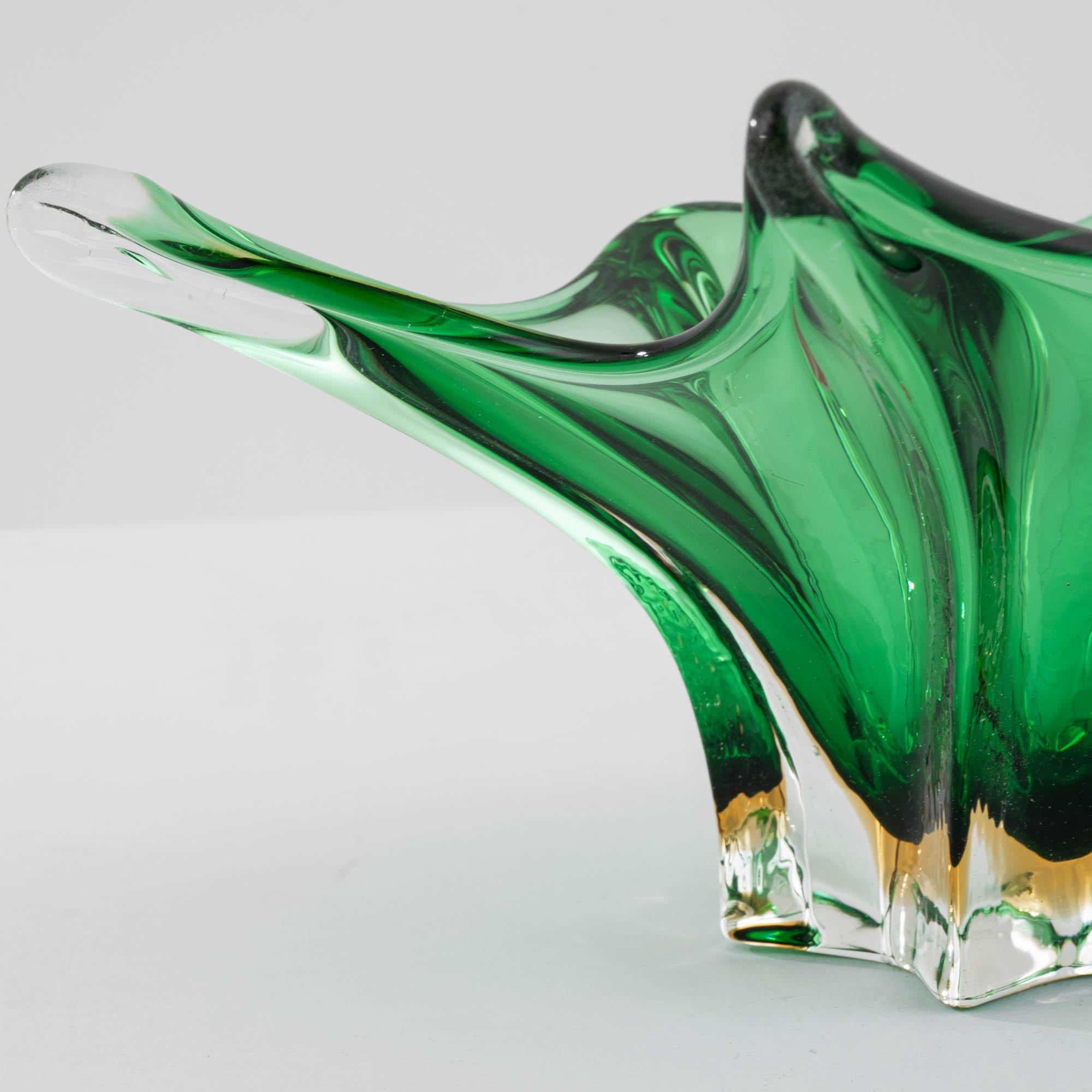 Vintage Italian Glass Plateau For Sale 2
