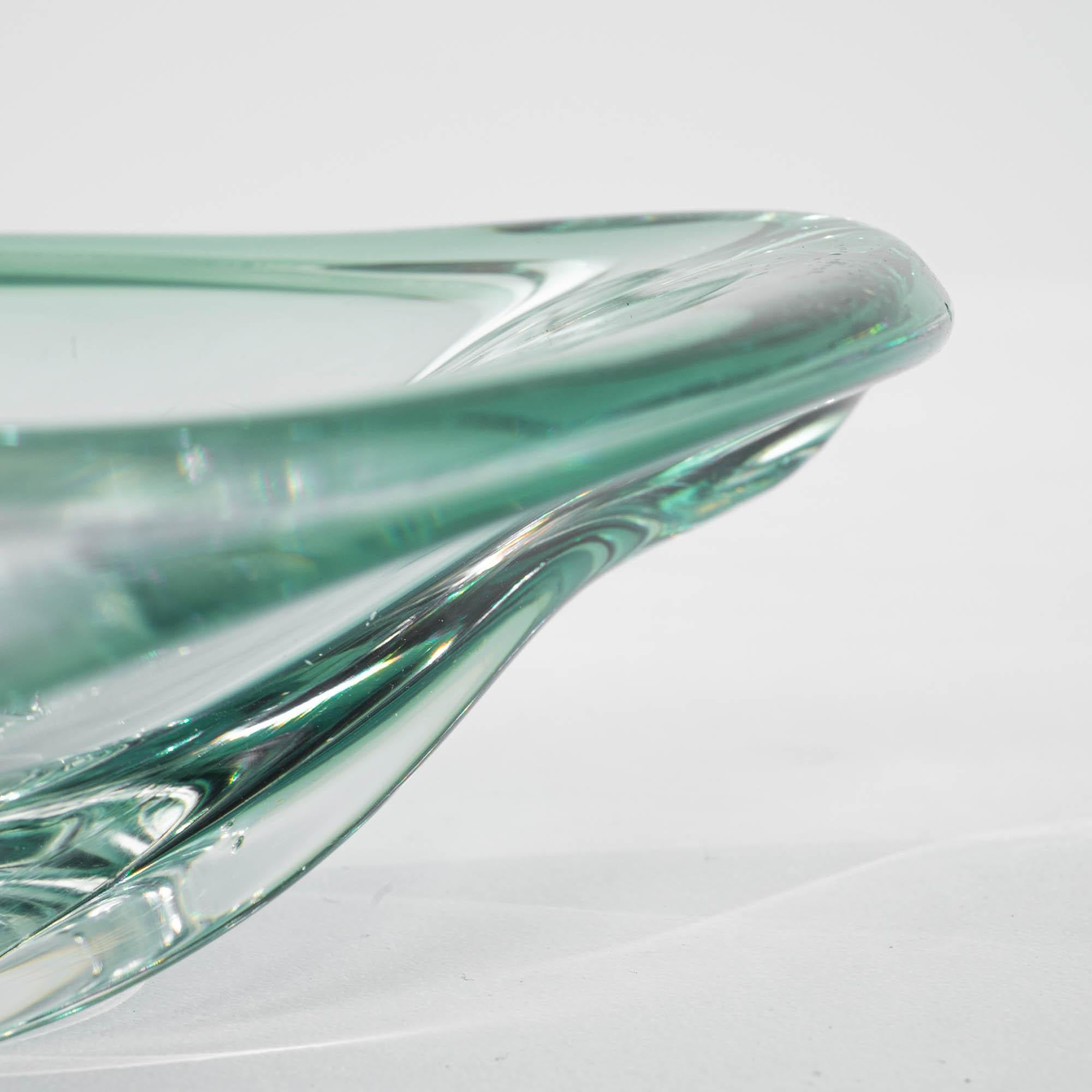 Vintage Italian Glass Plateau For Sale 3