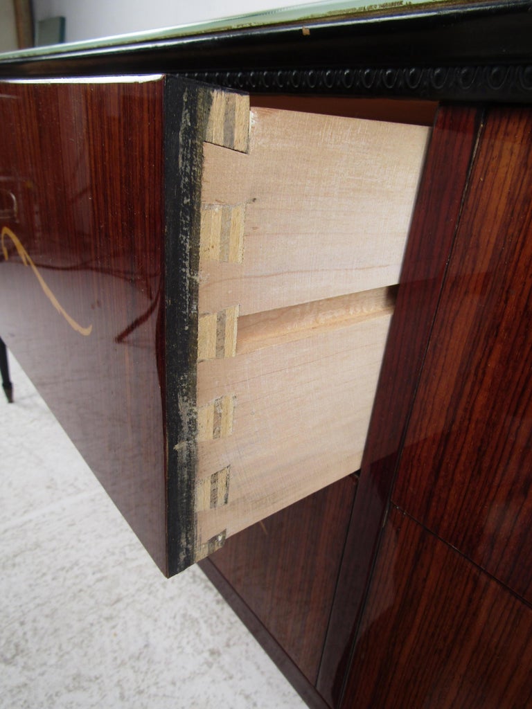 Vintage Italian Glass Top Dresser at 1stDibs vintage italian