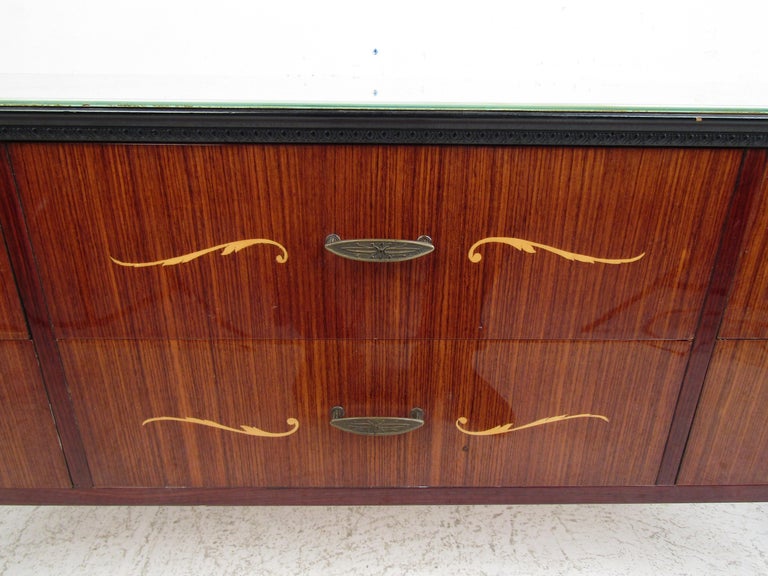 Vintage Italian Glass Top Dresser at 1stDibs vintage italian