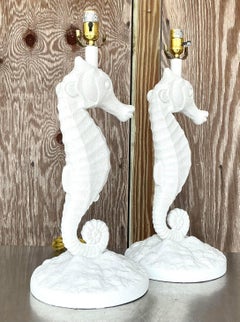 Vintage Italian Glazed Ceramic Lamp