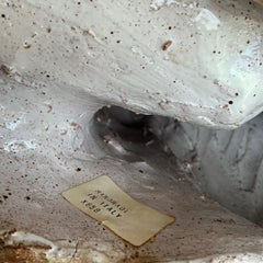 Vintage Italian Glazed Ceramic Life Size Monkey