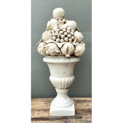 Vintage Italian Glazed Ceramic Topiary