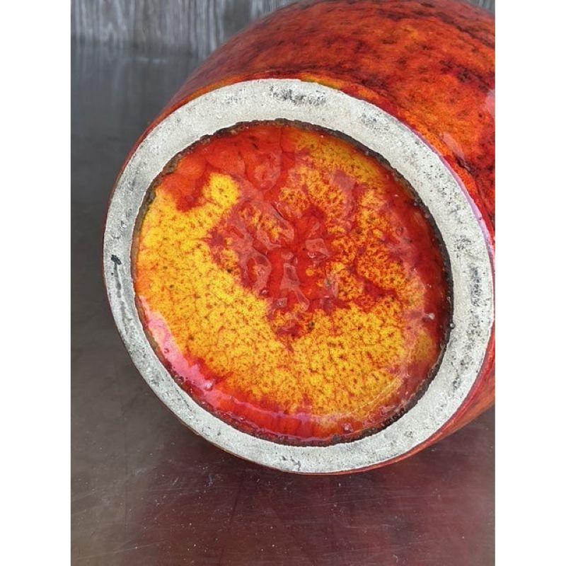 XX secolo Vaso in ceramica smaltata italiana d'epoca in vendita