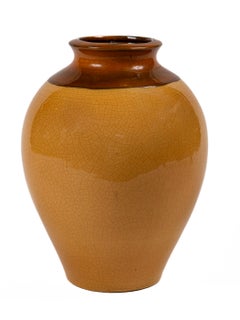 Vintage Italian Glazed Terracotta Pot, 20th Century
