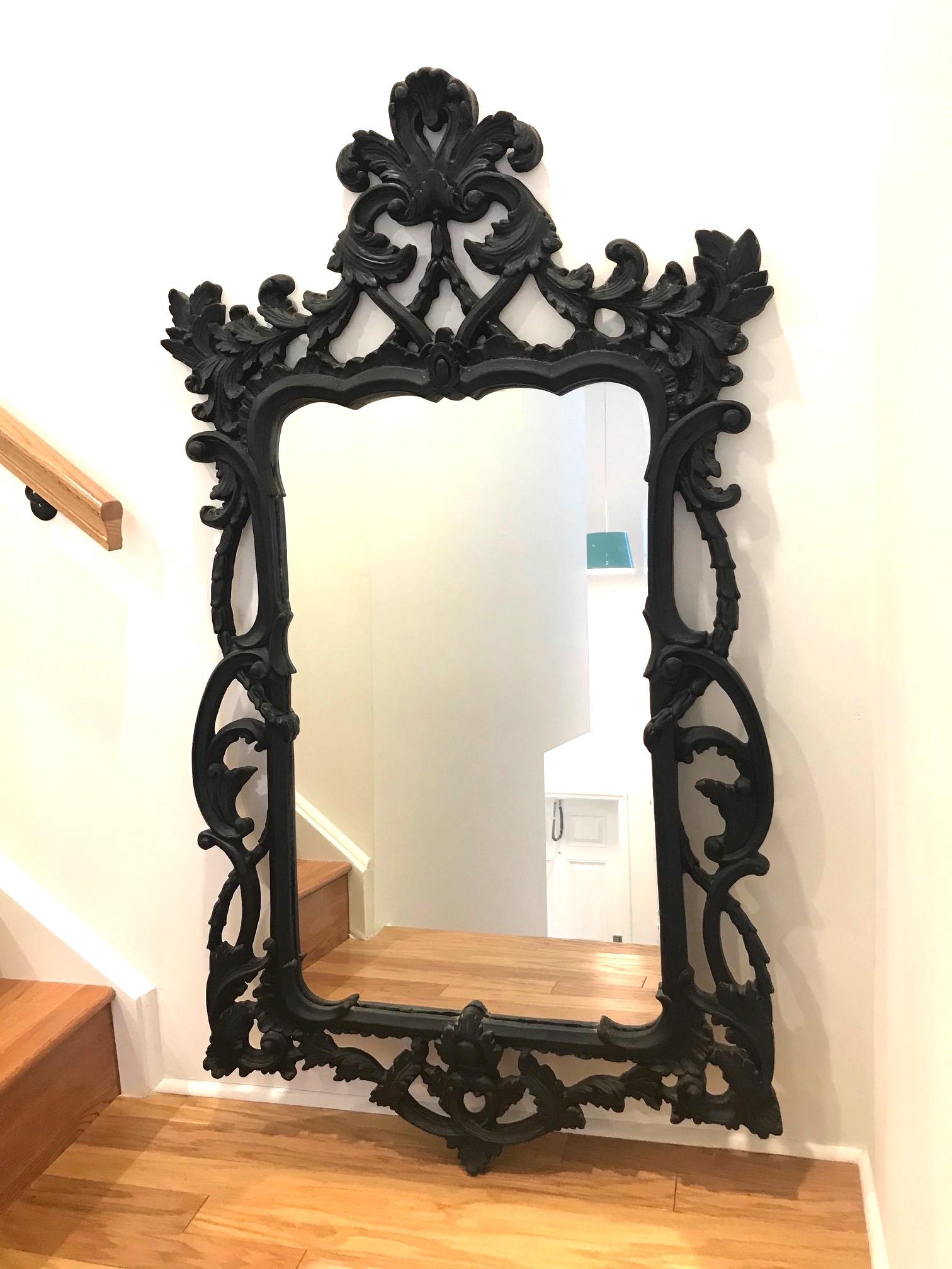 vintage gothic mirror