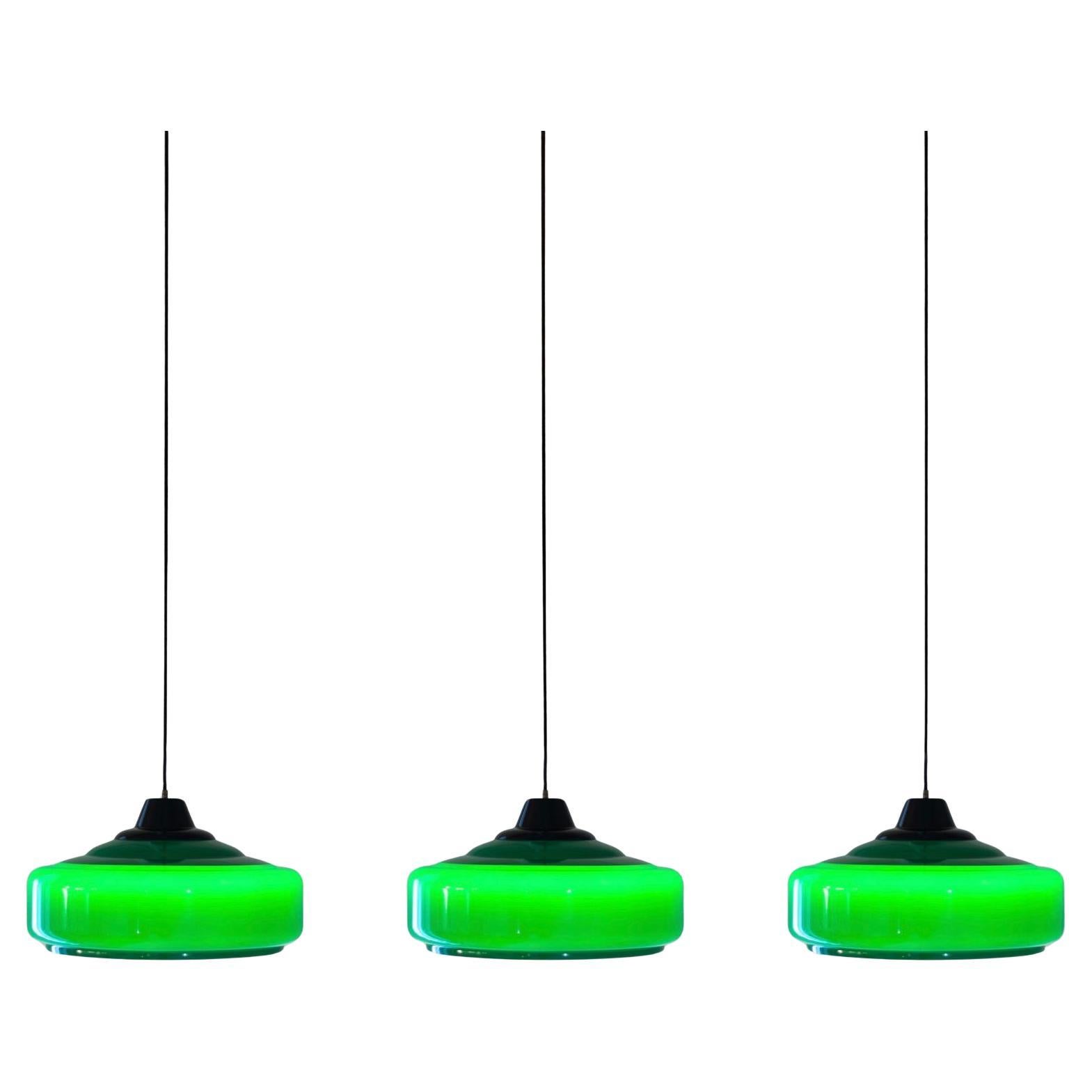 Vintage Italienisch Grün Pool Billardtisch Pendelleuchte, 1970er Jahre im Angebot