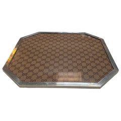 Vintage Italian Gucci Tray 1980s