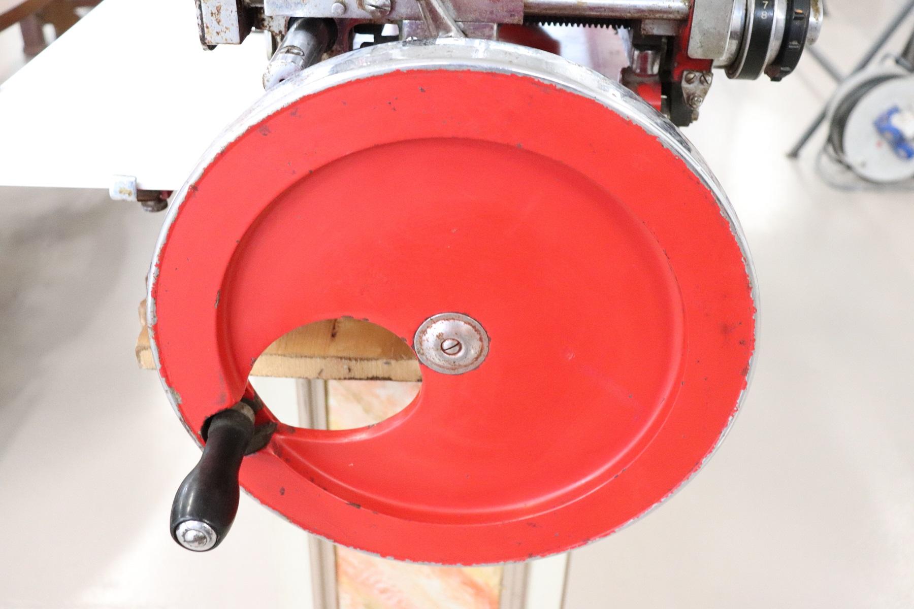 Steel Vintage Italian Hand-Cranked Meat Slicers by San Giorgio, 1960s
