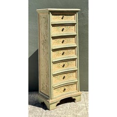 Vintage Italian Hand Painted Ligerie Chest