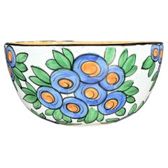 Cuenco italiano vintage pintado a mano