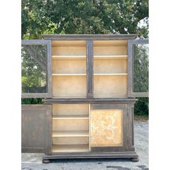 Vintage Italian Hand Painted Tuscan Cabinet