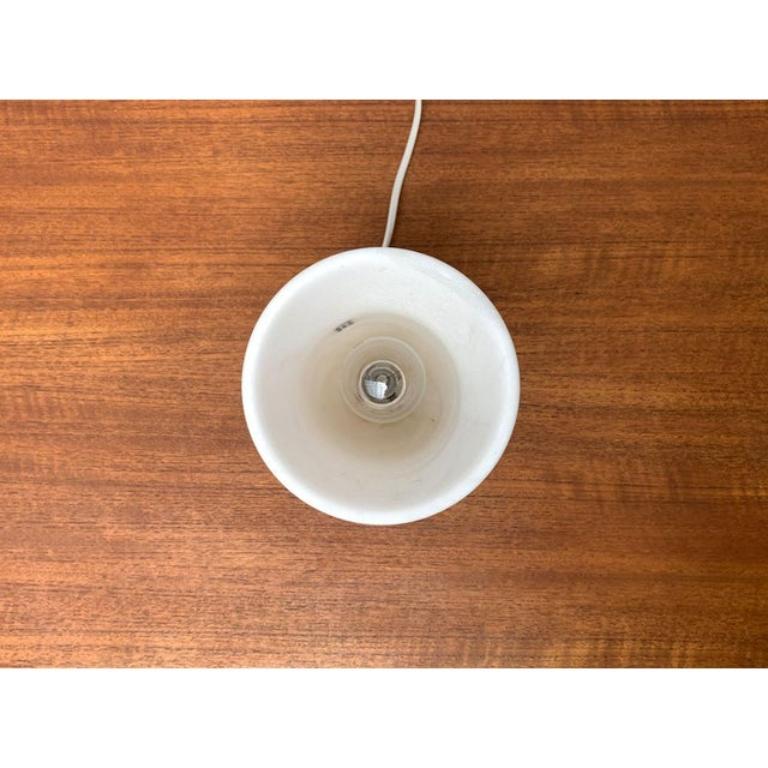 Vintage Italian Hollywood Regency Lámpara de mesa de alabastro, años 70 en venta 4