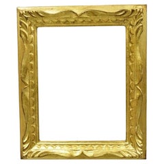 Vintage Italian Hollywood Regency Gold Gilt Wood 14 x 12 Art Picture Frame