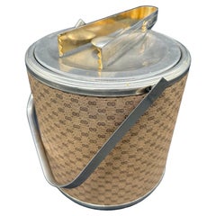 Vintage Italian Ice Bucket by Gucci 1980s