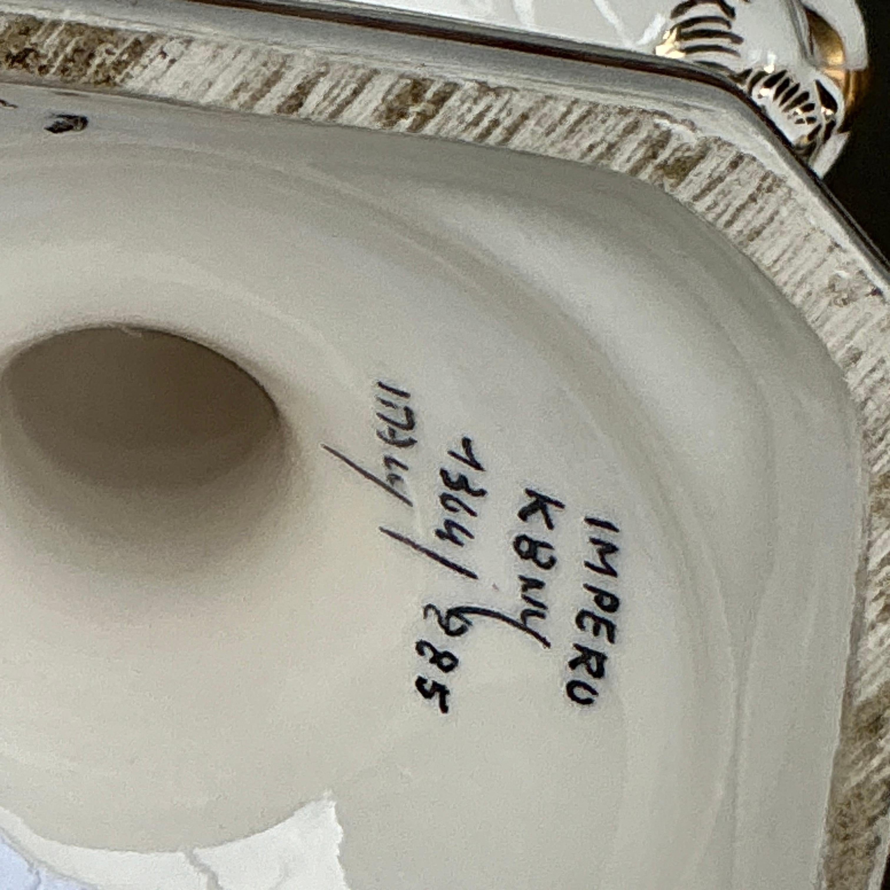 Ceramica Vasi a cratere Impero italiani d'epoca - una coppia in vendita