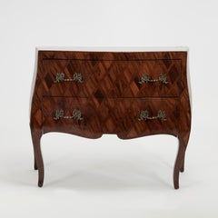 Vintage Italian Inlaid Bombay Commode or Chest