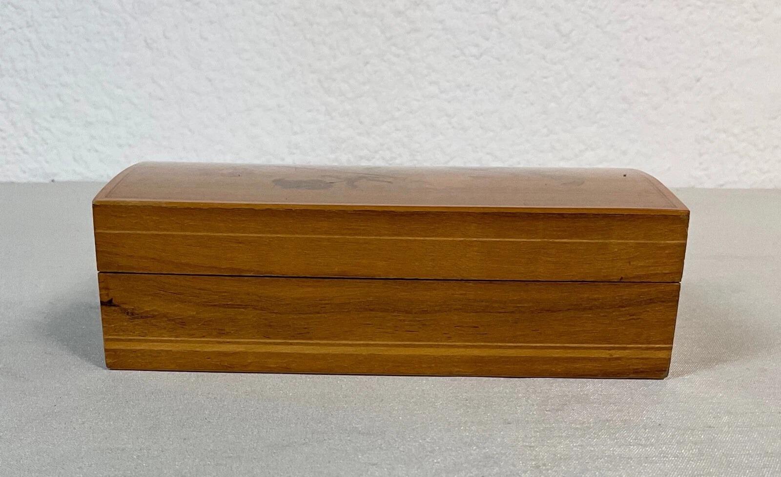 Vintage Italienisch Intarsien Holz Blumen-Box, 20. Jahrhundert - 2Y595 im Angebot 1