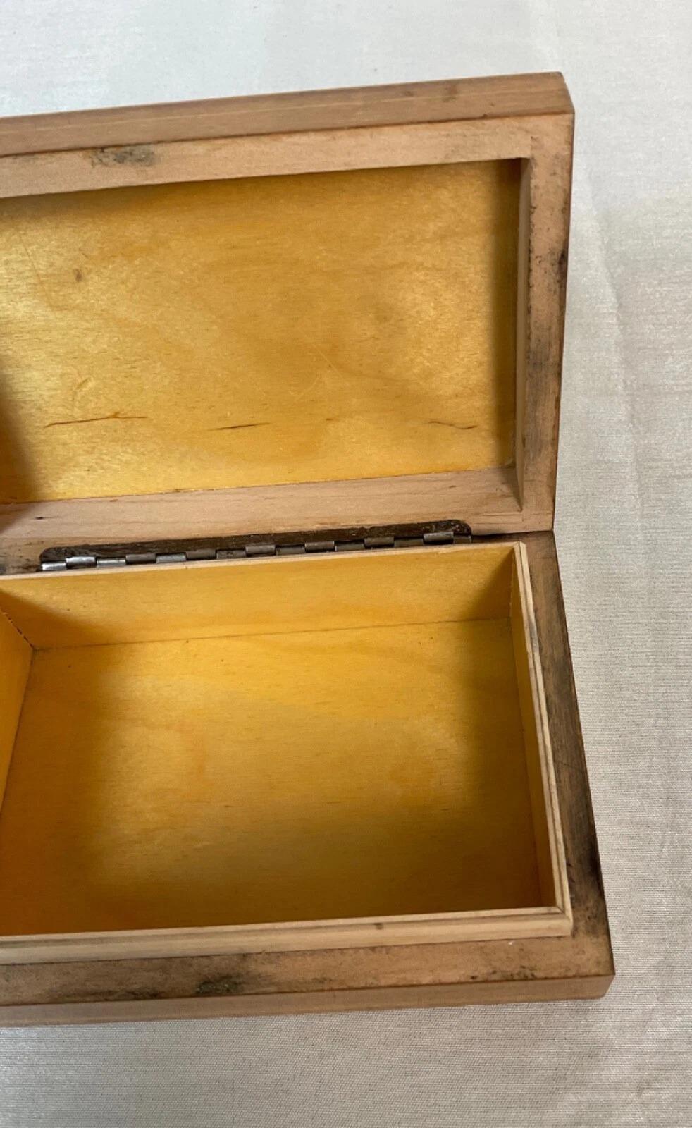 Vintage Italienisch Intarsien Holz Blumen-Box, 20. Jahrhundert - 2Y595 im Angebot 2