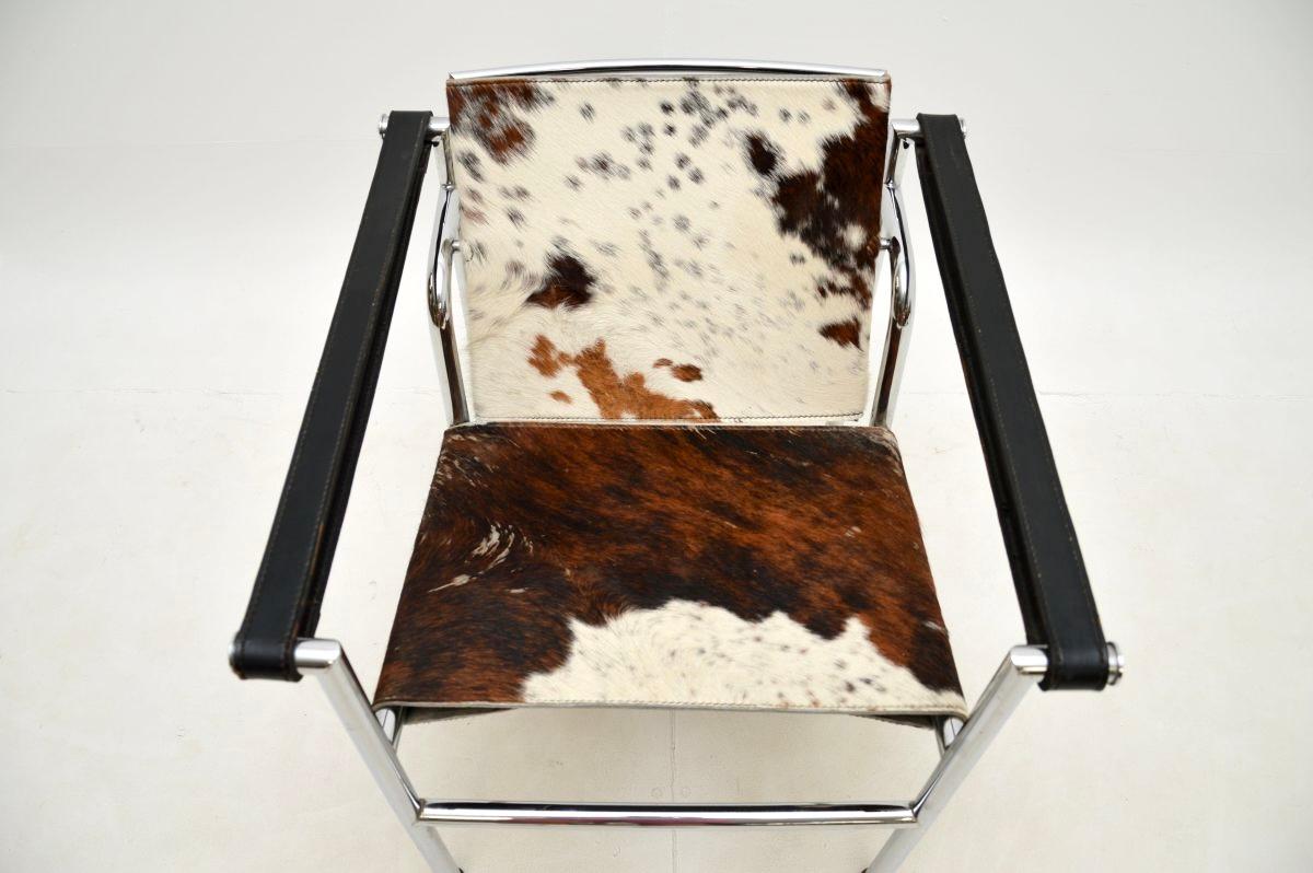 Poltrona italiana d'epoca LC1 di Le Corbusier, Jeanneret, Perriand in vendita 3