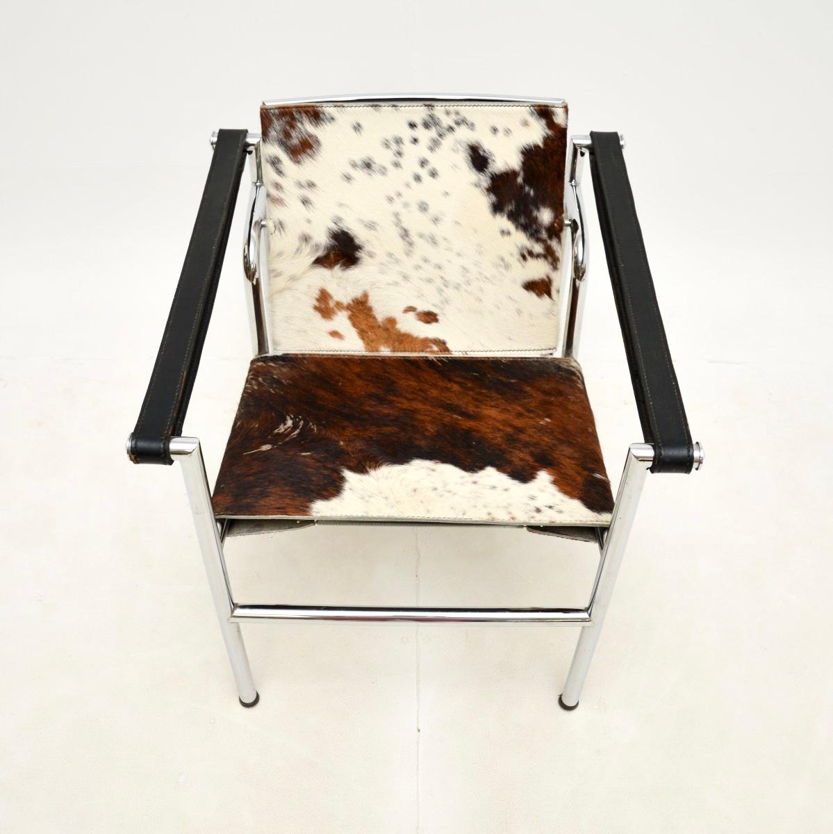 Poltrona italiana d'epoca LC1 di Le Corbusier, Jeanneret, Perriand in vendita 2