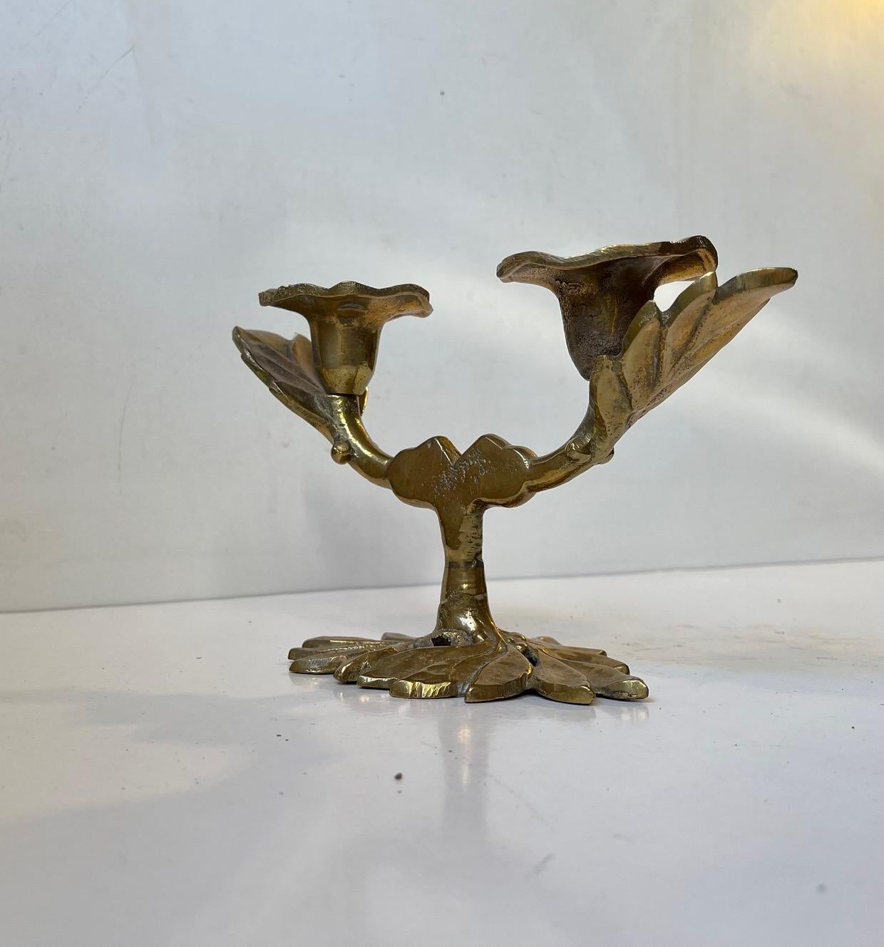 1970s candle holders