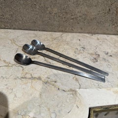 Vintage Italian Long Handled Iced Tea Spoons Set 3