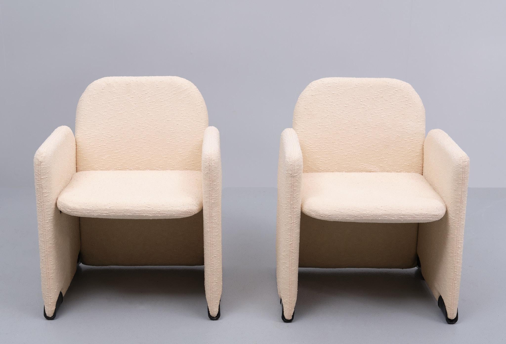 Late 20th Century Vintage Italian Lounge Chair s Designed Ammannati & Vitelli for Brunati  1970s  For Sale