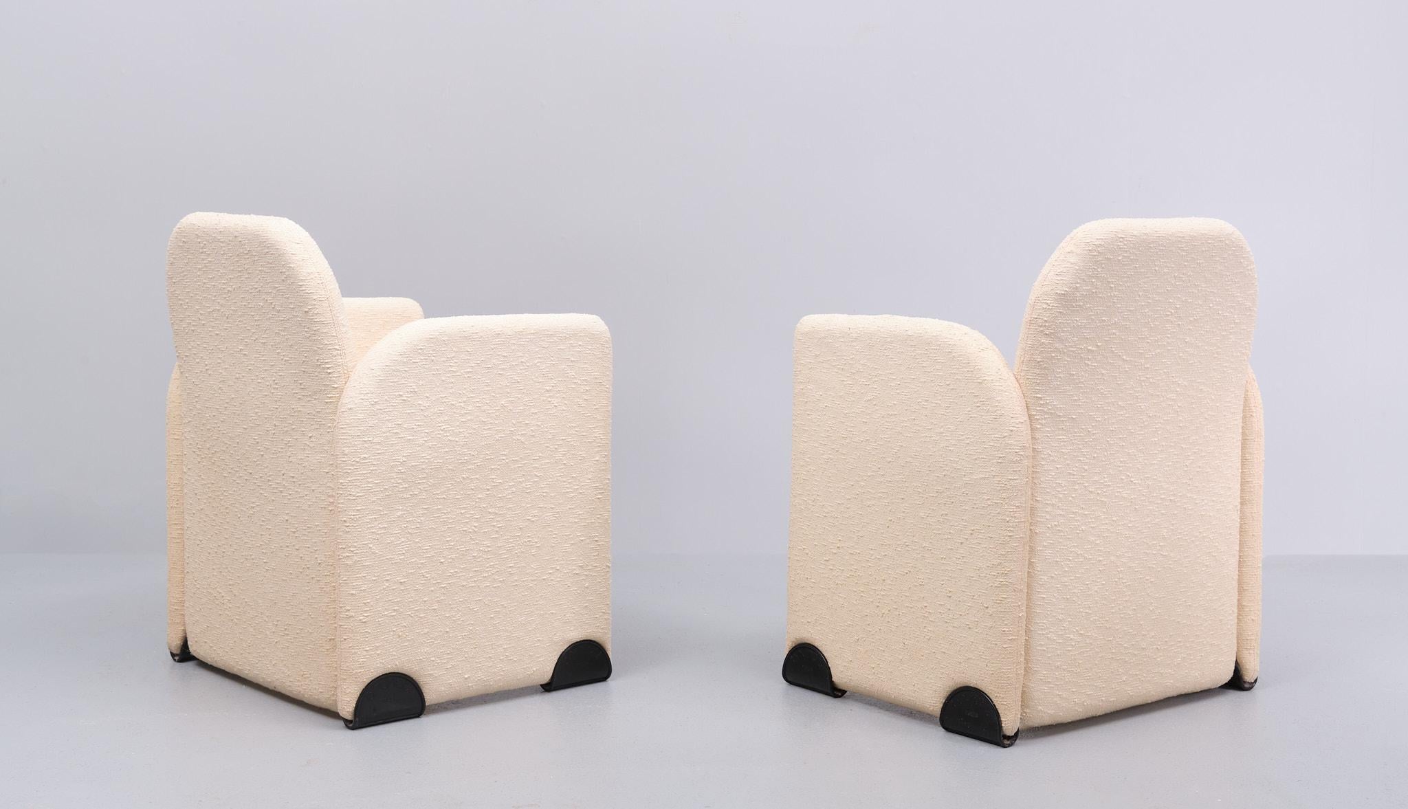 Vintage Italian Lounge Chair s Designed Ammannati & Vitelli for Brunati  1970s  For Sale 2