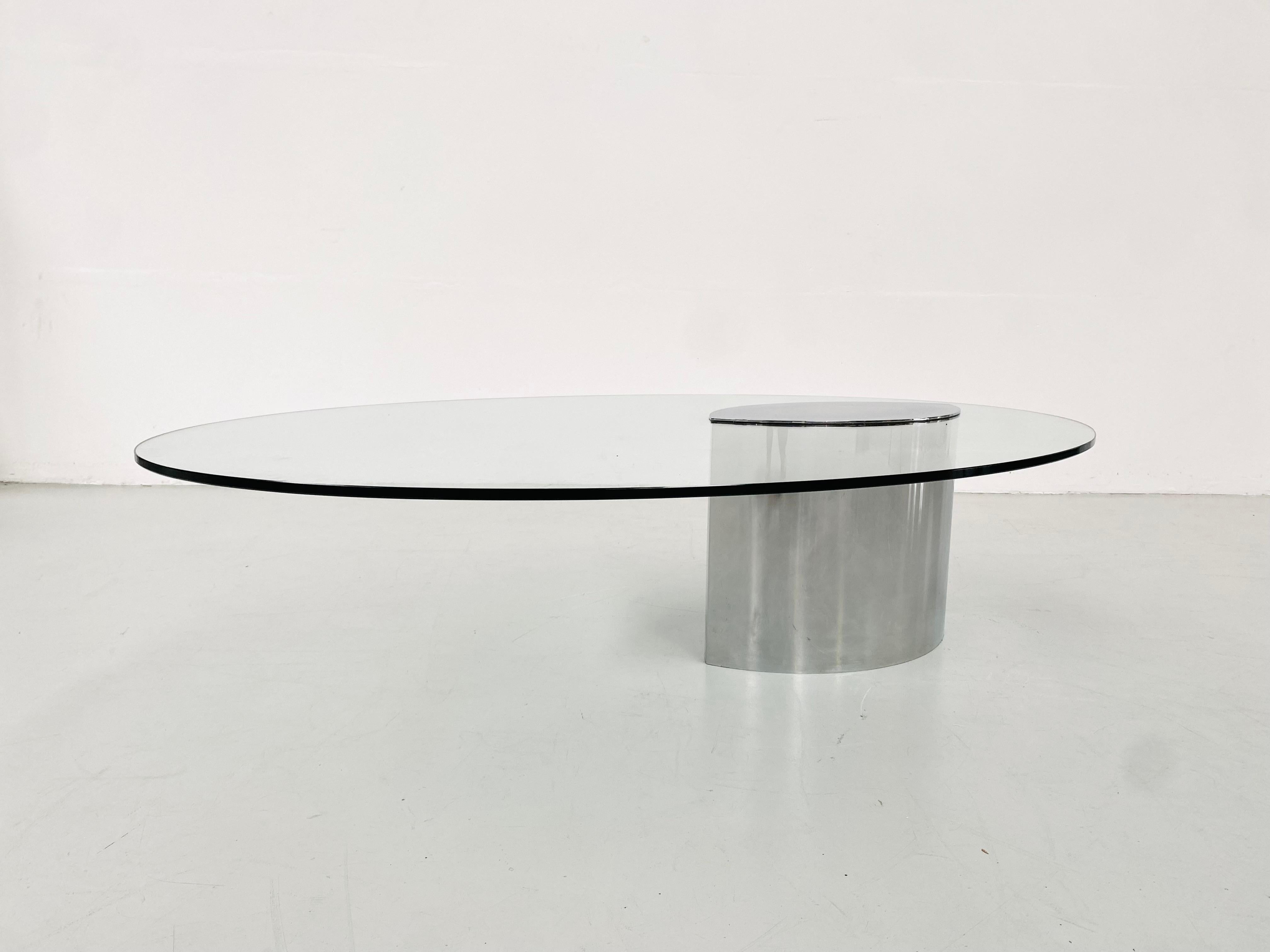 Vintage Italian Lunario Low Table by Cini Boeri for Knoll International, 1970s 6