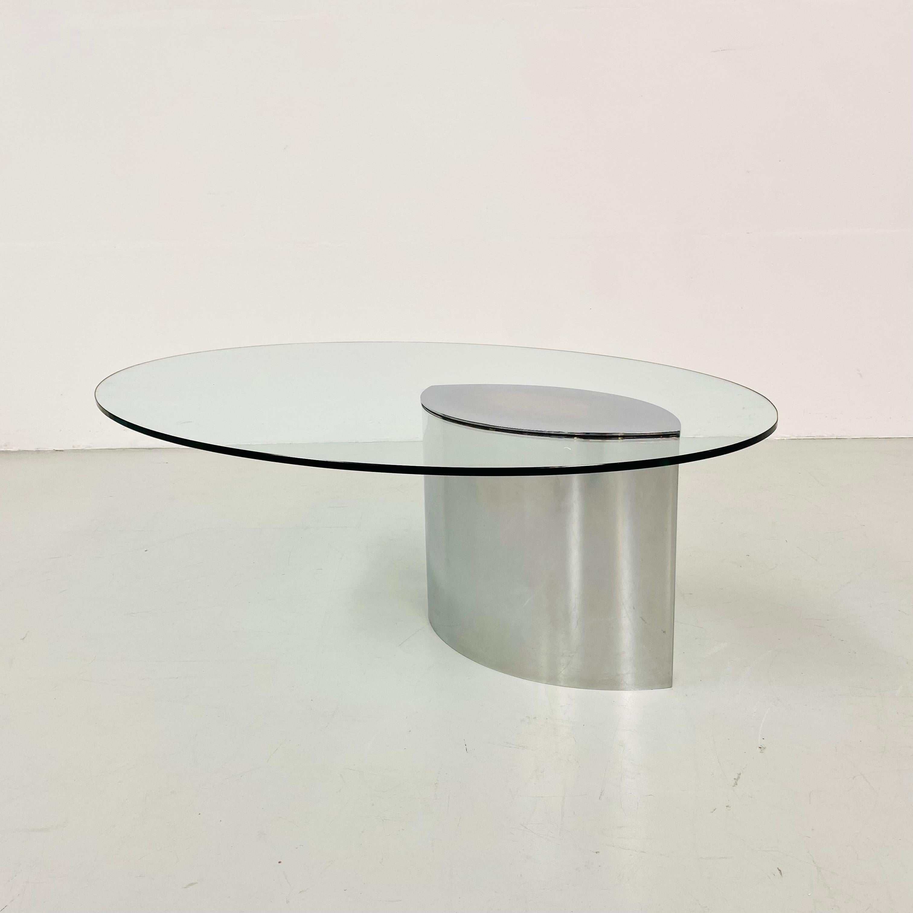 Vintage Italian Lunario Low Table by Cini Boeri for Knoll International, 1970s 1