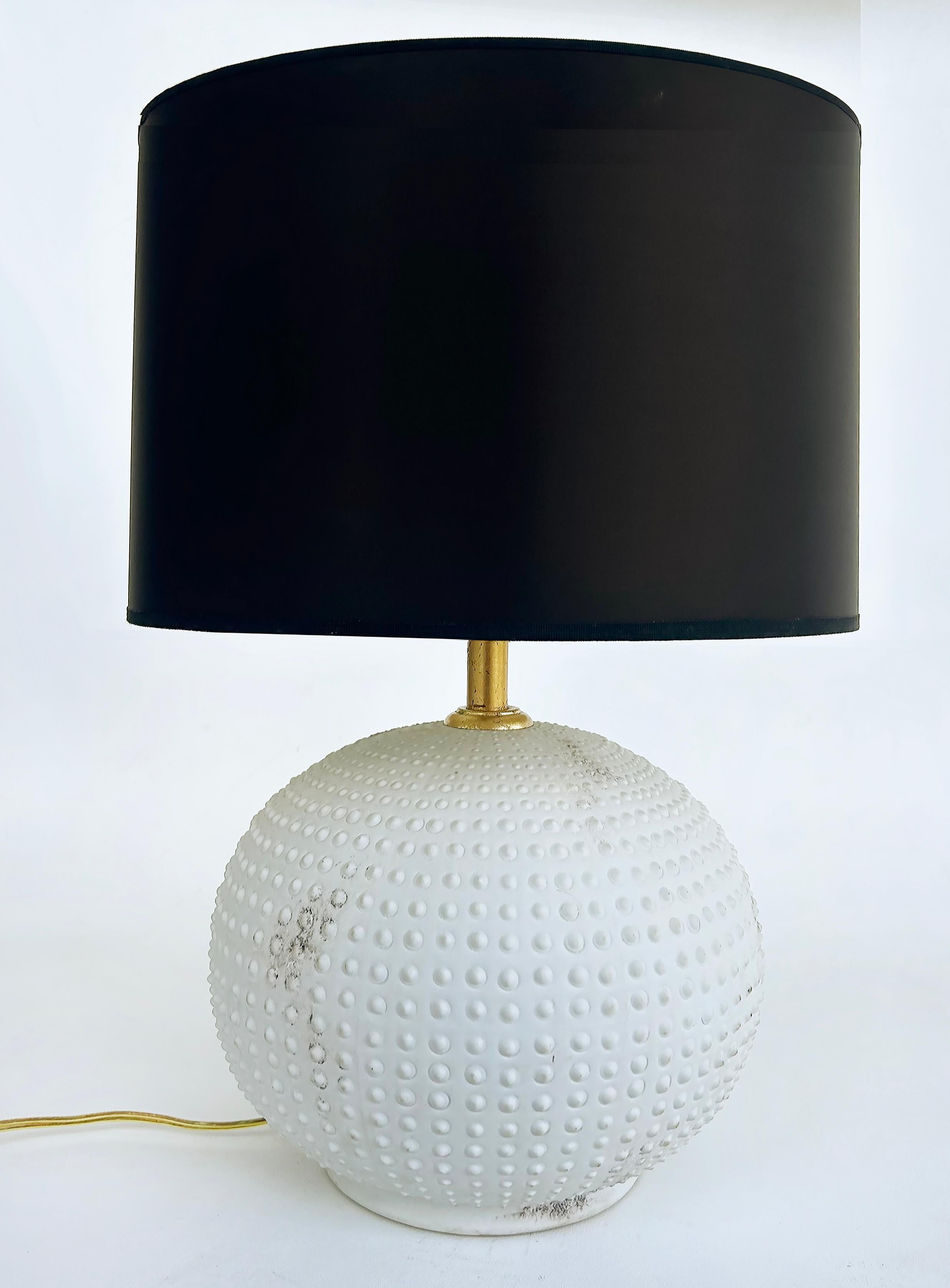 20th Century Vintage Italian Mangani Firenze Porcelain Table Lamp, Shade not Included For Sale