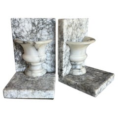 Vintage Italian Marble Bookends, Mid- Century