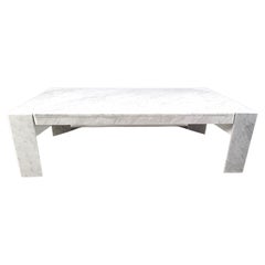 Italienischer Vintage-Couchtisch aus Marmor, 1970er-Jahre