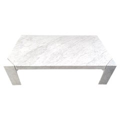 Vintage italian marble coffee table, 1970s