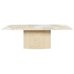 Vintage Italian Marble Coffee Table