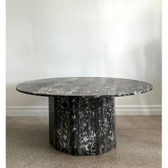 Vintage Italian Marble Dining Table