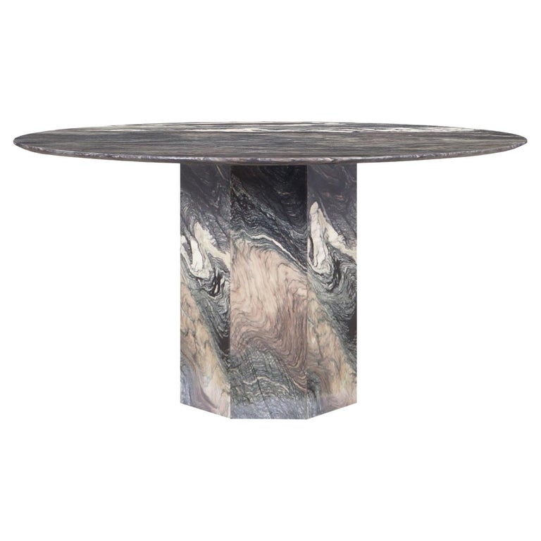 Vintage Italian Marble Dining Table at 1stDibs