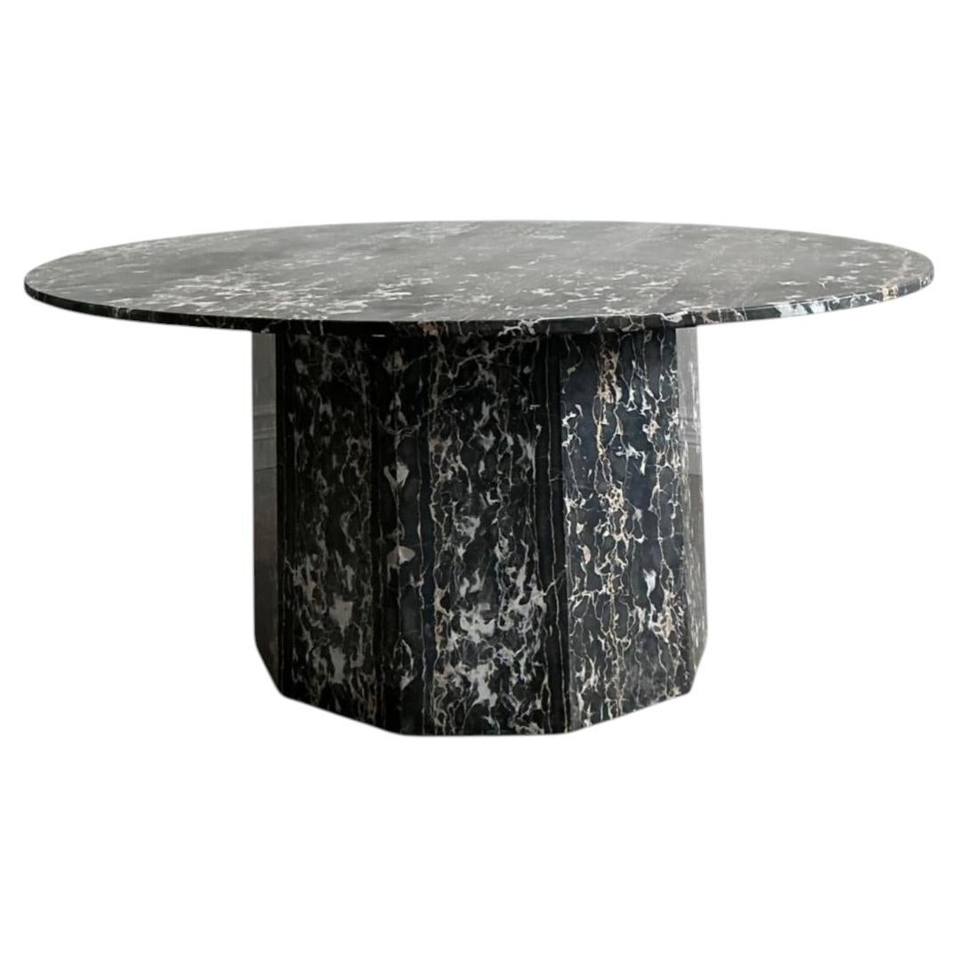 Vintage Italian Marble Dining Table