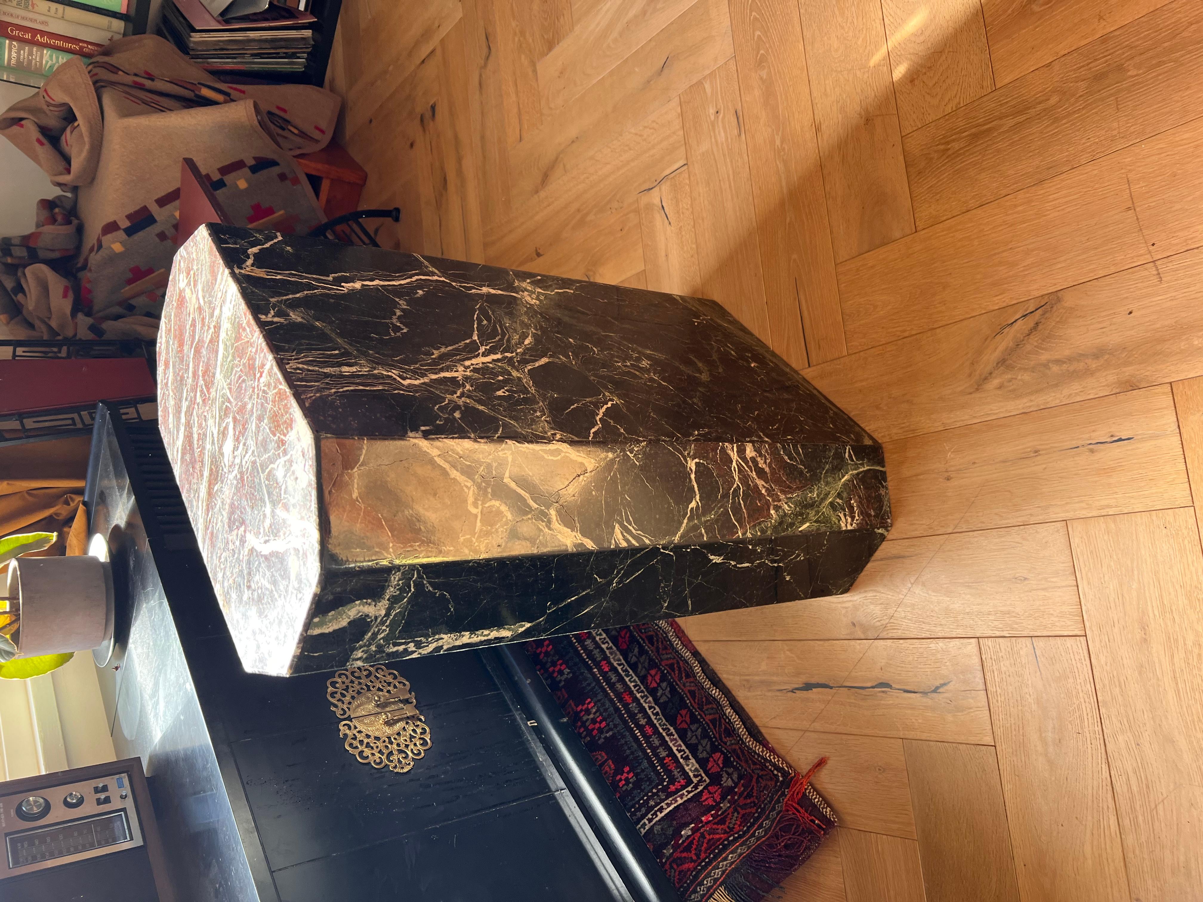 Vintage Italian marble dining table, late 1960s 4
