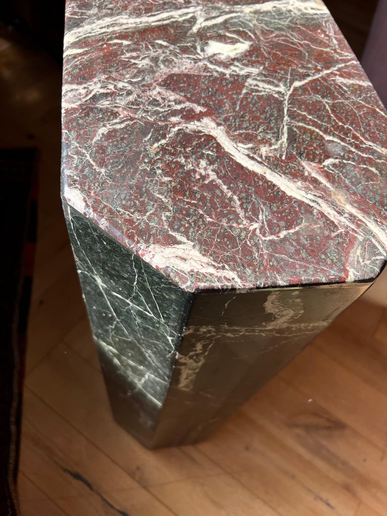 Vintage Italian marble dining table, late 1960s at 1stDibs