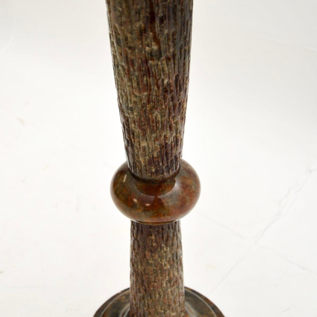 Mid-20th Century Vintage Italian Marble Occasional Side Table