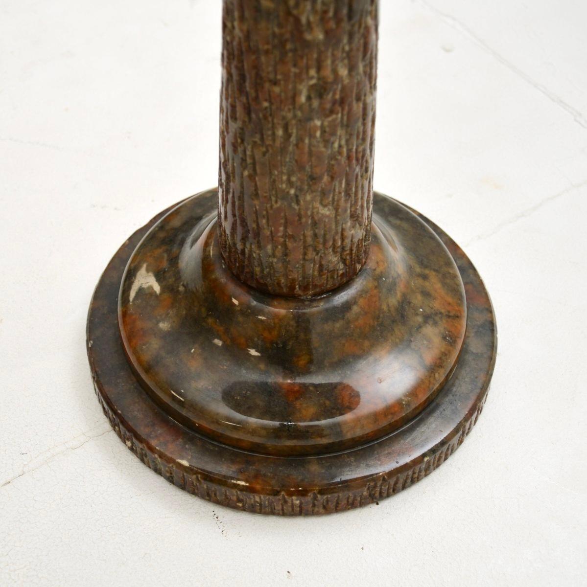 Vintage Italian Marble Occasional Side Table 2